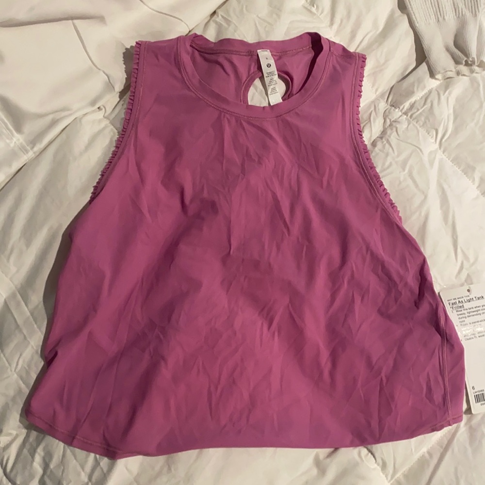 Lululemon Fast As Light Tank